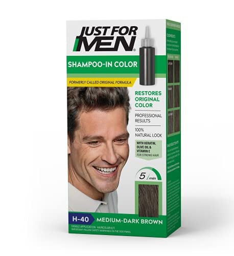 Just For Men Original Formula Hair Color, H-55 Real Black Deal