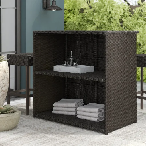 Arlmont & Co. Hanya 3-Piece Metal Bar Set Deal