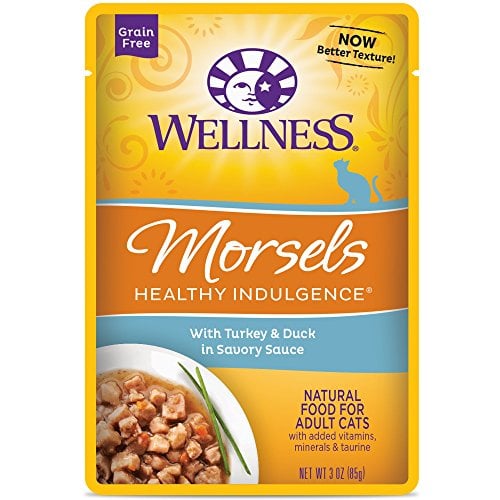 Wellness Natural Pet Food Healthy Indulgence Grain Free Wet Cat Food 24-Pack 3-Oz