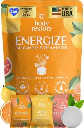 Body Restore Shower Steamers Aromatherapy 15 Pack