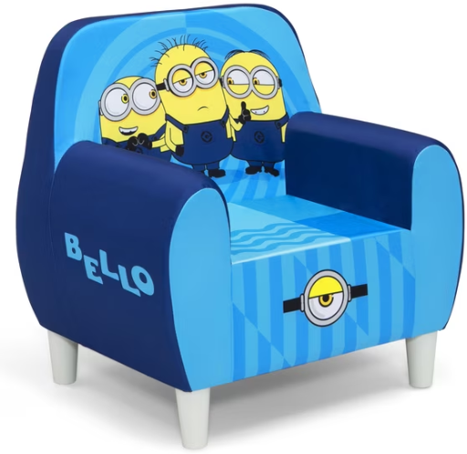 Minions Foam Chair by Delta Children, Blue