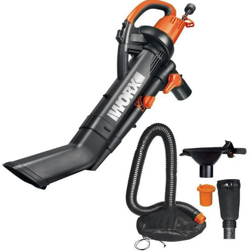 Worx Trivac Blower/Mulcher/Vacuum w/ LEAFPRO Collection System