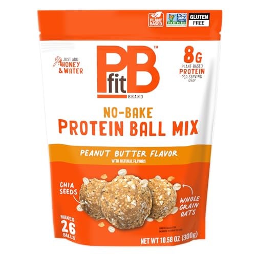 PBfit No Bake Peanut Butter Protein Ball Mix 10.58-Oz Deal