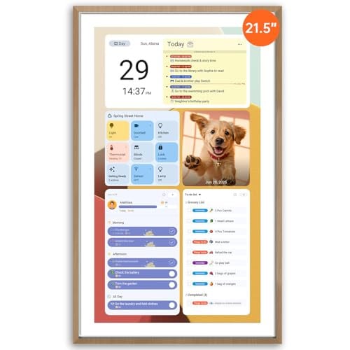 Apolosign 21.5" Smart Family Calendar Touchscreen Wall Planner