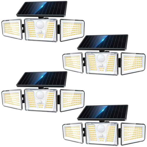 Kooper Solar Flood Lights 4-Pack