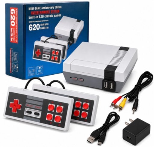 Retro Mini Gaming Console 620 Games Deal