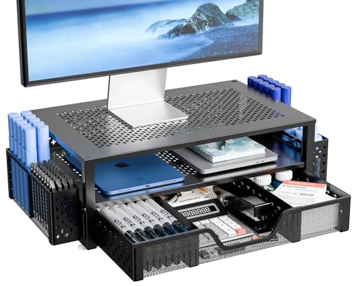 Monitor Stand with Drawer 20"W x 10"D x 5.8"H Deal