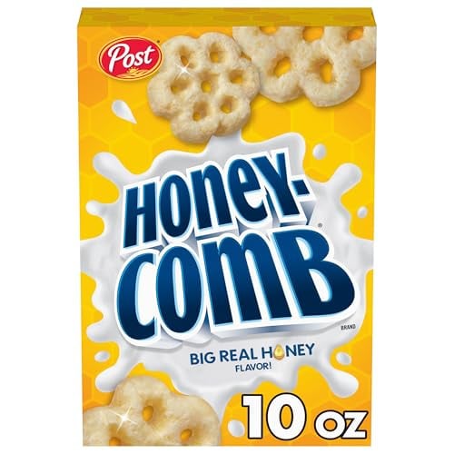 Post Honeycomb Honey Flavored Breakfast Cereal 10-Ounce 2-Pack