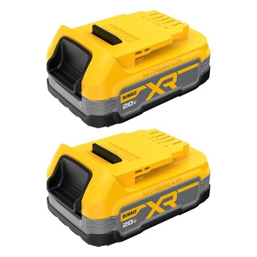 DEWALT 20V MAX POWERSTACK Lithium Ion Battery 2 Pack Deal
