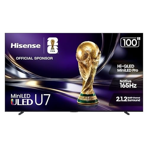 Hisense U7 100" 4K UHD Mini-LED ULED Smart Google TV