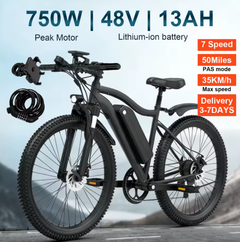 Toofly 26" Mountain E-bike 750W 48V 13Ah Deal