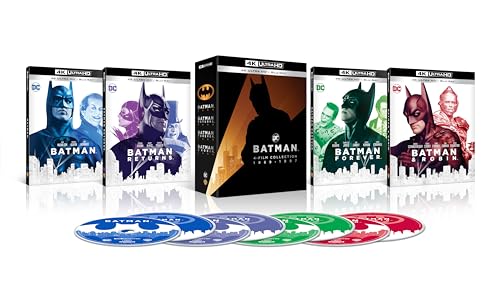 Batman 4-Film Collection 4K Ultra HD + Blu-ray