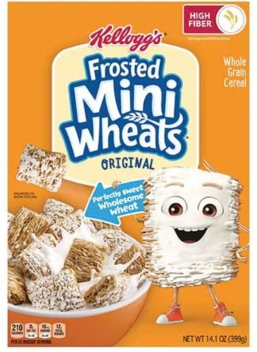 Frosted Mini Wheats Breakfast Cereal Original 14.1 oz 3 Boxes Deal