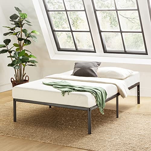 Best Price Mattress 14" Twin Metal Platform Bed