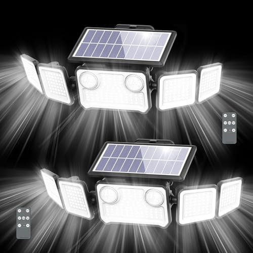 Onforu 6000LM Outdoor Solar Lights w/ Motion Sensor 2-Pack
