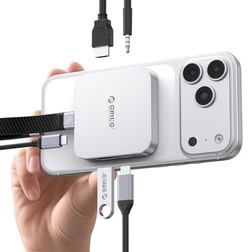 (Prime Deal) ORICO 6-in-1 10Gbps Magnetic M.2 NVMe USB-C SSD Enclosure Deal