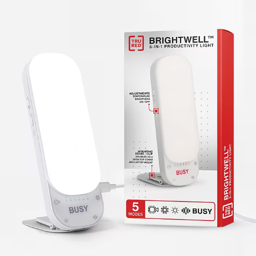 TRU RED Brightwell 5-in-1 Productivity LED Desk Light Deal