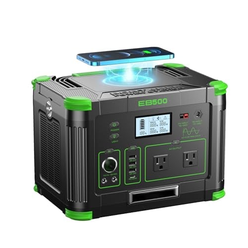 GRECELL Portable Power Station 500W 519.48Wh