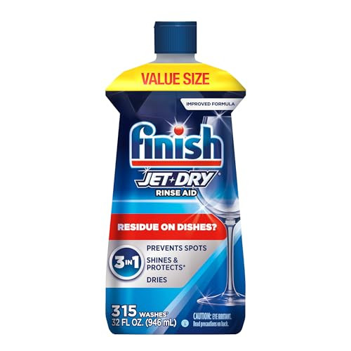 Finish Jet-Dry Dishwasher Rinse Aid 32 oz