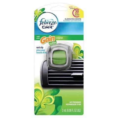 Febreze Gain Original Car Air Freshener 0.06 fl oz Deal