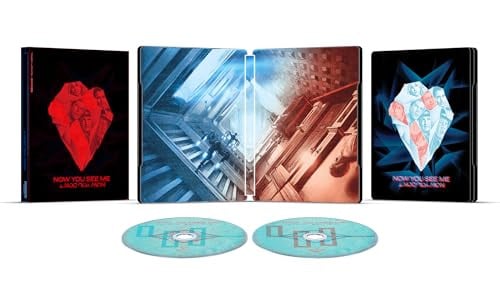 Now You See Me, Now You Don't: Amazon Exclusive SteelBook (4K Ultra HD + Blu-ray + Digital 4K)