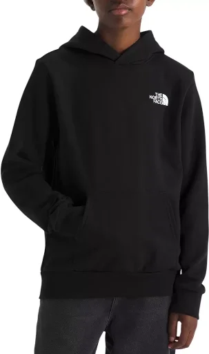 The North Face Kids' Evolution Box NSE Pullover Graphic Hoodie (TNF Black)