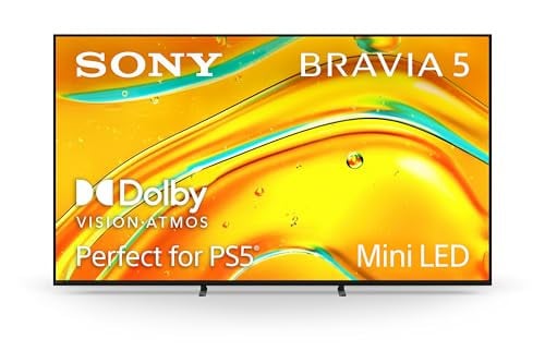 65" Sony BRAVIA 5 Mini LED 4K Smart Google TV (K-65XR50, 2025 Model) Deal