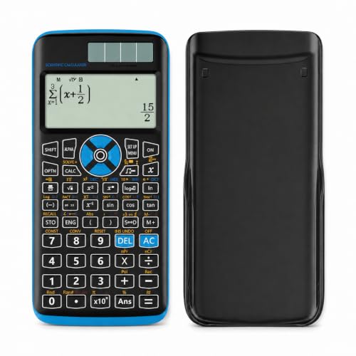 Rudnia Scientific Calculator 552 Functions 4-Line 10+2 Deal