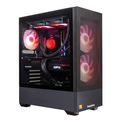 PowerSpec G729 Gaming PC AMD Ryzen 7 7800X3D 32GB DDR5-6000 RAM 2TB SSD