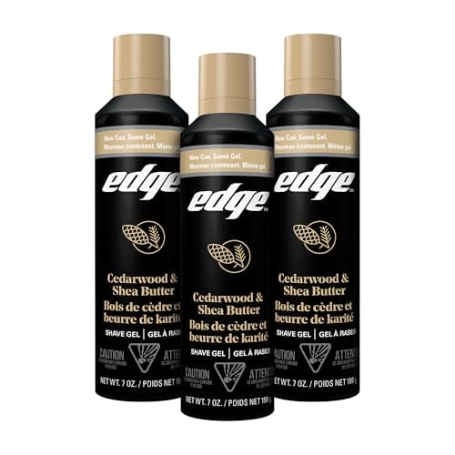 Edge Shaving Gel Cedarwood & Shea Butter 3-Pack Deal