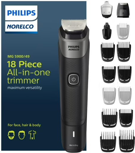 Philips Norelco Multigroom Series 5000 18 Piece Trimmer Deal