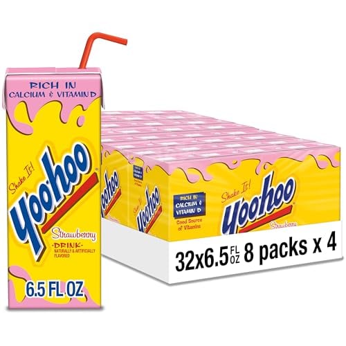 Yoo-hoo Strawberry Flavored Drink 32 Count Deal