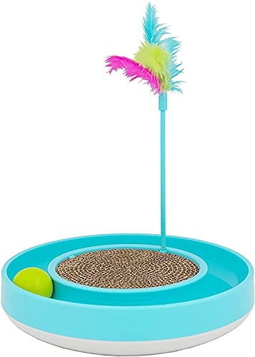 OurPets Wobble Scratch Track Cat Toy