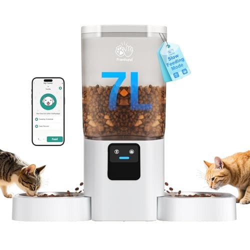 Frienhund Automatic Cat Feeder 29 Cup with 5G WiFi Deal