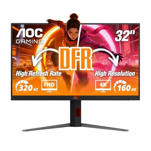 AOC U32G4 32-inch 4K UHD 160Hz IPS Gaming Monitor