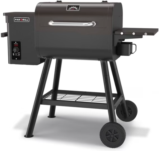 PARGRILL 467 sq. in. Wood Pellet Grill & Smoker with Auto Temperature Control, Bronze Black