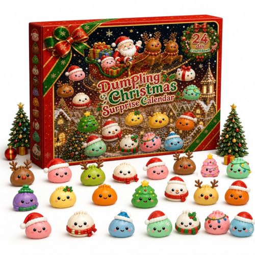 Christmas Squishies Advent Calendar Fidget Toys Deal