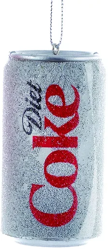 Kurt Adler Diet Coke Can Christmas Ornament