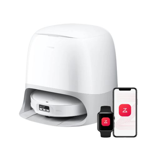 Roborock Qrevo CurvX Robot Vacuum with Multifunctional Dock 3.0 Thermo+