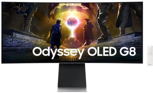 Samsung Odyssey G85SD 34" 3440x1440 175Hz OLED Curved Monitor (EDU/EPP Deal) Deal