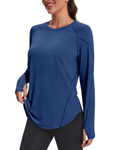 NIASHOT Women's Long Sleeve UPF 50+ Workout Tops Deal