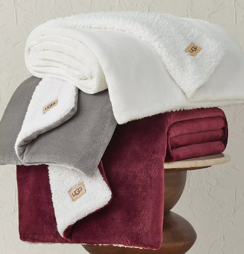 UGG Avery Reversible Throw 50" x 70"