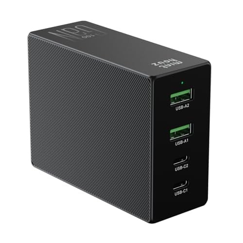 Minthouz 100W Fast Phone Charger with 2 USB-A and 2 USB-C Ports