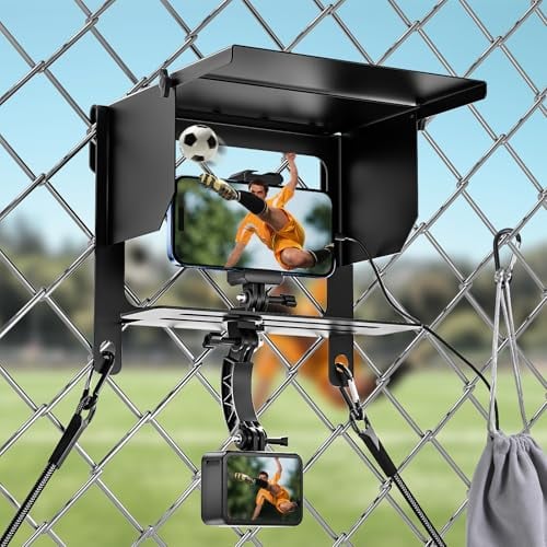 LC-dolida Fence Mount w/ Sun & Rain Visor for GoPro, DJI, Insta360 & Smartphones Deal