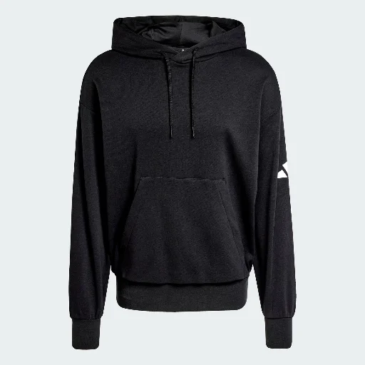 Adidas Men's Essentials Loose-Fit 3-Bar Logo French Terry Hoodie