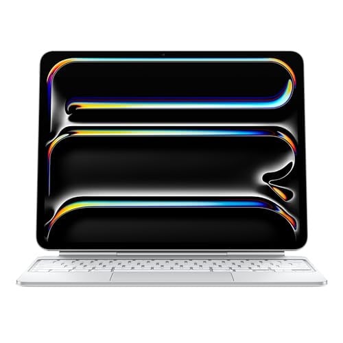 Apple iPad Magic Keyboard Case for iPad Pro 13-inch (US English, White)