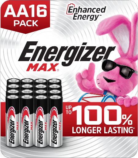 16-Pack Energizer MAX AA Alkaline Batteries Deal