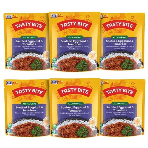 TASTY BITE Sautéed Eggplant & Tomatoes 6-Pack 10-Oz Deal
