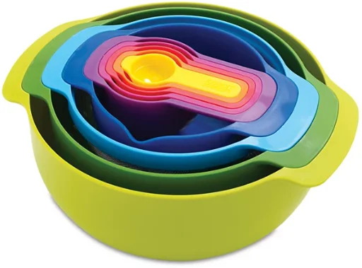 Joseph Joseph Nest Plus 9-Piece Mixing Bowl Set Deal