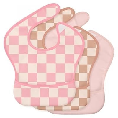 Set of 3 Waterproof Baby Bibs Deal